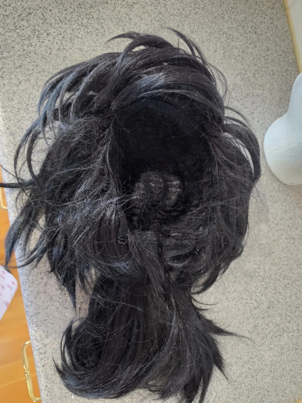 Black Short Layered Women's Wig